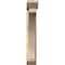 Ekena Millwork Thorton Slat Rough Sawn Bracket w/ Offset Brace, Douglas Fir, 6"W x 26"D x 38"H BKT0604X26X38THR06RDF - alternate 3